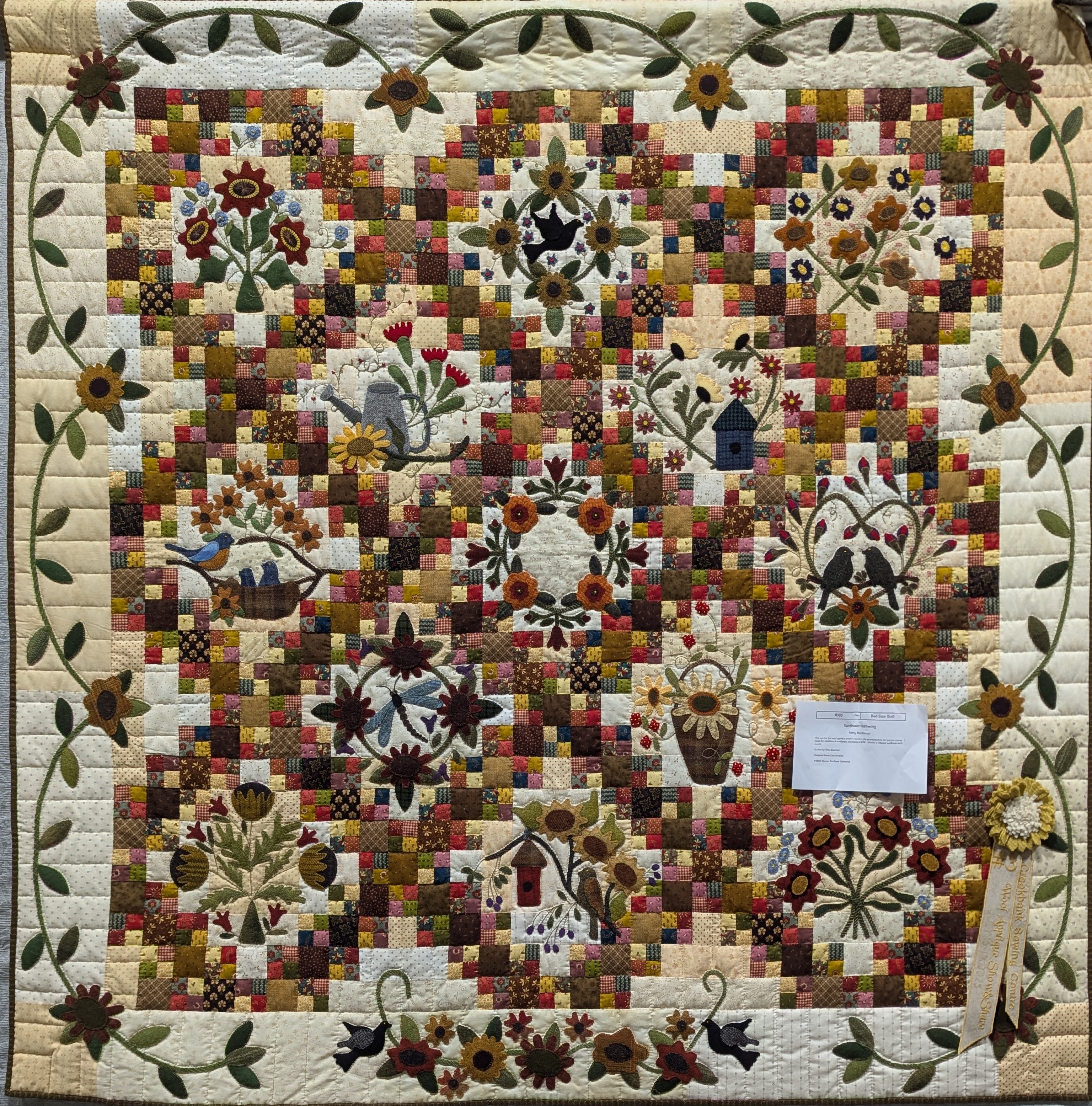 Bed Size Quilt Winner 3