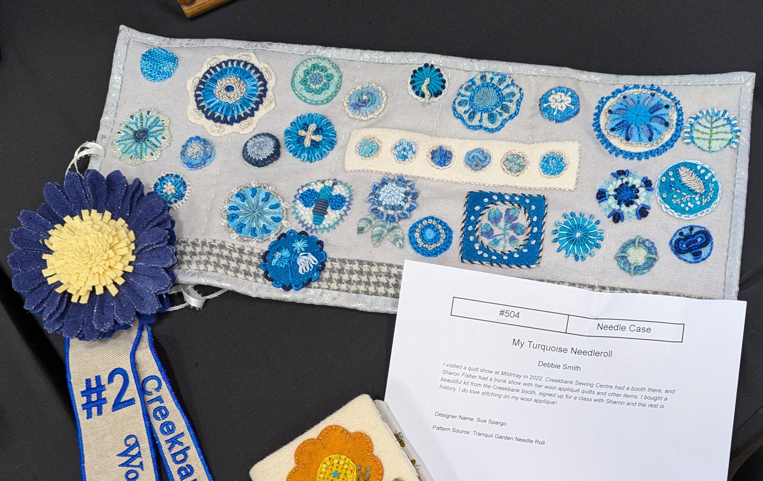 Needle Case & Pincushion Winner 2